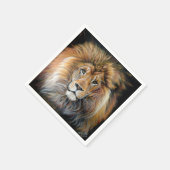 BOLD LION Paper Napkins Serviette (Ecke)