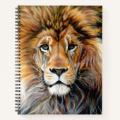 Bold Lion Spiral Sketch Pad Notizblock (Vorderseite)