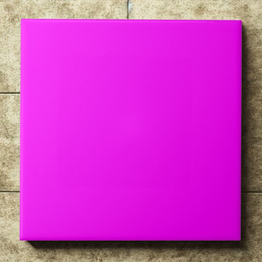 Bold Magenta Vibrance Accent Fliese