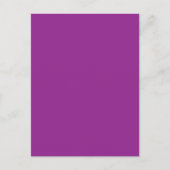 Bold Magenta Wedding Einladung mit Minimalstil (Vorderseite)
