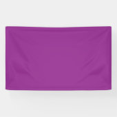 Bold Magenta Wedding Einladung mit Minimalstil Banner (Horizontal)