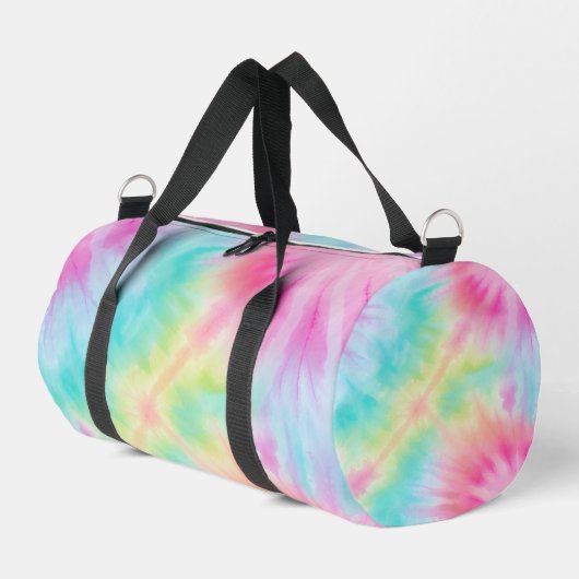 Bold Mandala Tie Dye Gear Carrier Duffle Bag (Linke Seite)