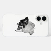 Bold Manga Dot Corgi Guard Case-Mate iPhone Hülle (Rückseite (Horizontal))
