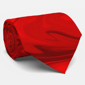 Bold Marble Swirl Red Krawatte
