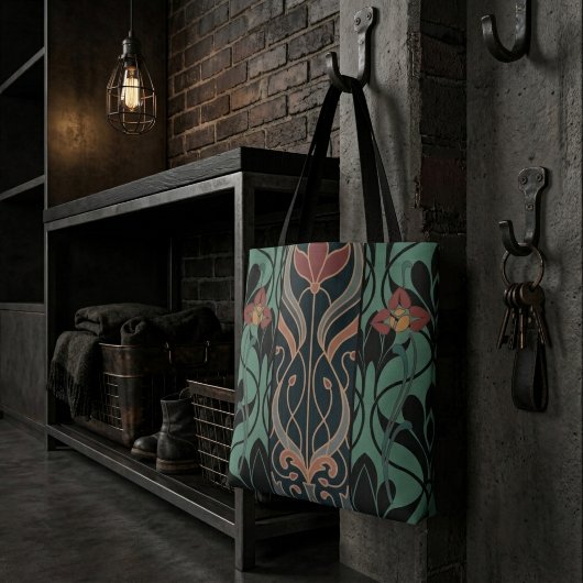 Bold Maximalist Art Nouveau Tasche