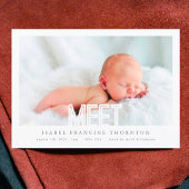 BOLD MEET NEUE Collage Baby Birge Ankündigung