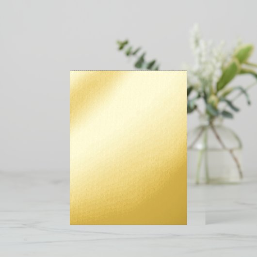 Bold Minimal Wedding Einladung in Deep Blue (Stehend vorne)