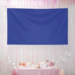 Bold Minimal Wedding Einladung in Deep Blue Banner