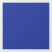 Bold Minimal Wedding Einladung in Deep Blue Fensteraufkleber (Blatt)