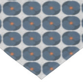 Bold Minimalist Poppy Textured Floral Blue Tischdecke