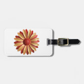Bold MOD Daisy Blume - Floral Spring Summer 1960s Gepäckanhänger (Vorderseite horizontal)