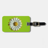 Bold MOD Daisy Blume - Floral Spring Summer Green Gepäckanhänger (Vorderseite horizontal)