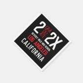Bold Modern Class of 2025 Abschluss Serviette (Ecke)