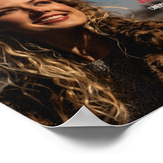 Bold Modern Class of 2025 Foto Abschluss Poster (Ecke)