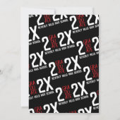 Bold Modern Class of 2025 Foto Graduation Party Einladung (Rückseite)