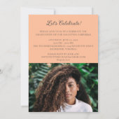 Bold Modern Foto Ankündigung Party laden (Rückseite)