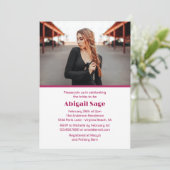 Bold Modern Paris Eiffel Tower Brautparty Einladung (Stehend Vorderseite)