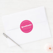 BOLD MODERN RETRO GRADUATE | ABSCHLUSS STICKER (Umschlag)