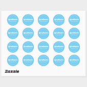 BOLD MODERN RETRO GRADUATE | ABSCHLUSS STICKER (Blatt)