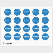 BOLD MODERN RETRO GRADUATE | ABSCHLUSS STICKER (Blatt)