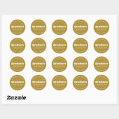 BOLD MODERN RETRO GRADUATE | ABSCHLUSS STICKER (Blatt)