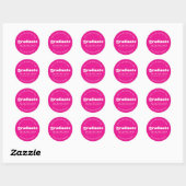 BOLD MODERN RETRO GRADUATE | ABSCHLUSS STICKER (Blatt)