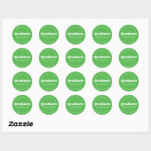 BOLD MODERN RETRO GRADUATE | ABSCHLUSS STICKER (Blatt)