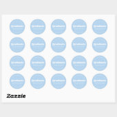 BOLD MODERN RETRO GRADUATE | ABSCHLUSS STICKER (Blatt)