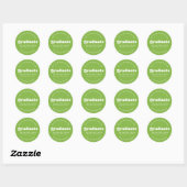 BOLD MODERN RETRO GRADUATE | ABSCHLUSS STICKER (Blatt)
