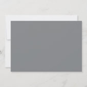 BOLD MODERN SCRIPT FEIERUNG LEBEN FUNERAL EINLADUNG (Rückseite)