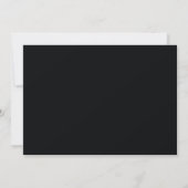 BOLD MODERN SCRIPT FEIERUNG LEBEN FUNERAL EINLADUNG (Rückseite)