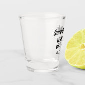 Bold Modern Simple Einzigartige Minimalistische Ho Schnapsglas (Links)