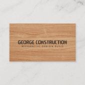 Bold Molded Construction Business QR Code Visitenkarte (Vorderseite)