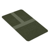 Bold Moss Green Grid Magnet - Anpassbar (Rechte Seite)