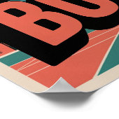 Bold Motivational New Chapter Modern Cityscape Poster (Ecke)