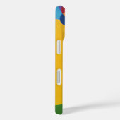 Bold Multicolored Geometric Bird Phone Case (Rückseite / Rechts)