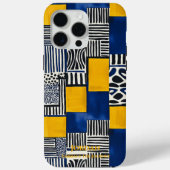 Bold Ndebele Pattern - Moderne Tribal Elegance Case-Mate iPhone Hülle (Rückseite)