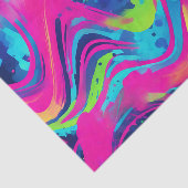 Bold Neon Watercolor Seidenpapier (Ausschnitt)
