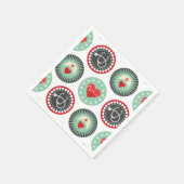 Bold Nurse Pattern - LPN RN Gesundheit Serviette (Ecke)