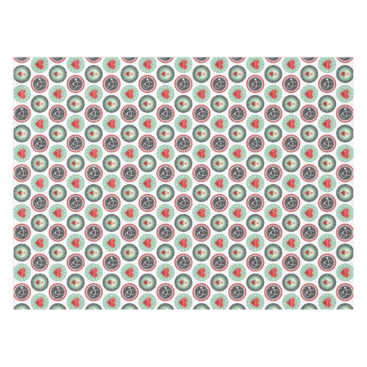 Bold Nurse Pattern - LPN RN Gesundheit Tischdecke (Vorderseite (Horizontal))