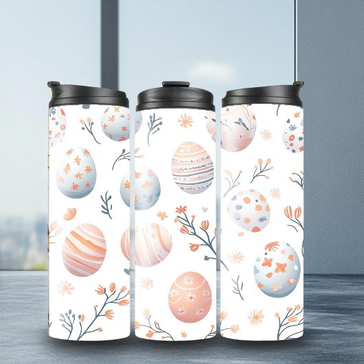 Bold Oaster Pattern Tumbler Thermosbecher