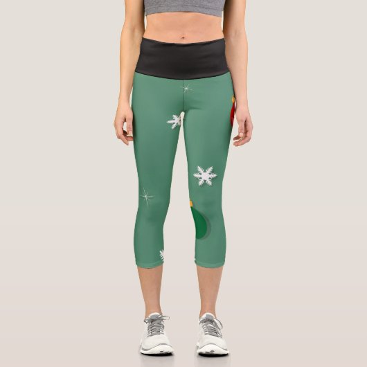 Bold Öko Capri Fashion Leggings (Vorderseite)