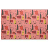Bold Orange Art Deco Stoff (Fat Quarter (45,7 x 55,9 cm))