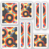 Bold Orange Aufkleber (Vorderseite)