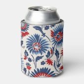 Bold Patriotic Floral Fusion Dosenkühler (Kanne Vorderseite)