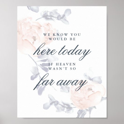 Bold Peony Poster (Vorne)