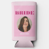 Bold Pink Bachelorette Weekend Selters Dosenkühler (Vorderseite)