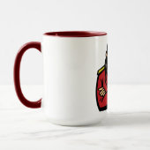 Bold Pirate - Fierce & Mischievous Pirate Mascot Tasse (Links)