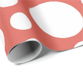 Bold Polka Dot Pattern Geschenkpapier (Rolleneckpunkt)