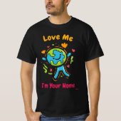 Bold Pop Art Earth Day T - Shirts (Vorderseite)
